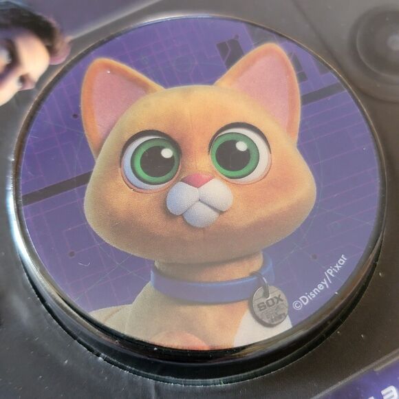 Spinpop Phone Grip Disney Lightyear Sox Cat Kickstand Fidget‎ Cable Organizer - Picture 2 of 5